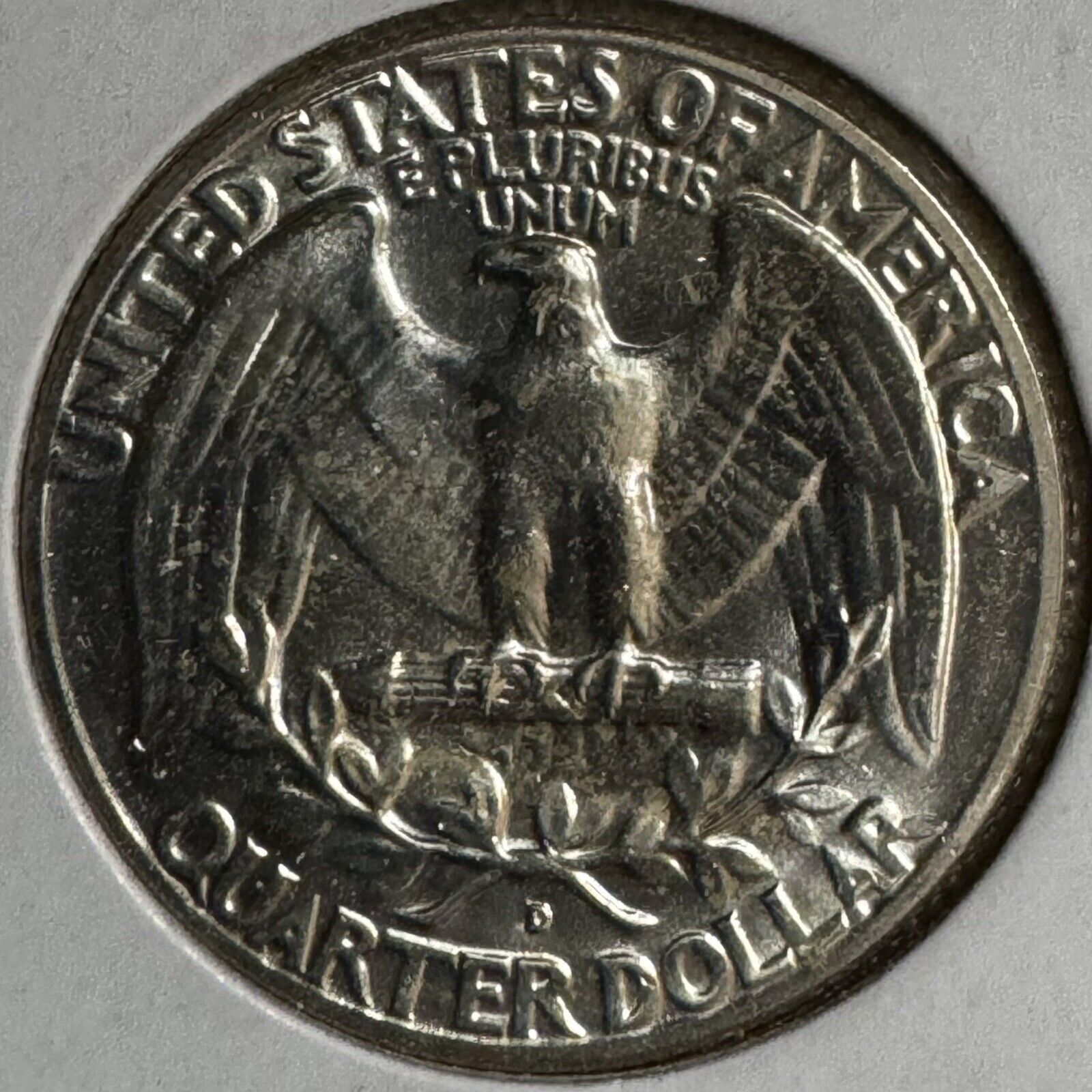 1963 D Washington Quarter - Mint State 