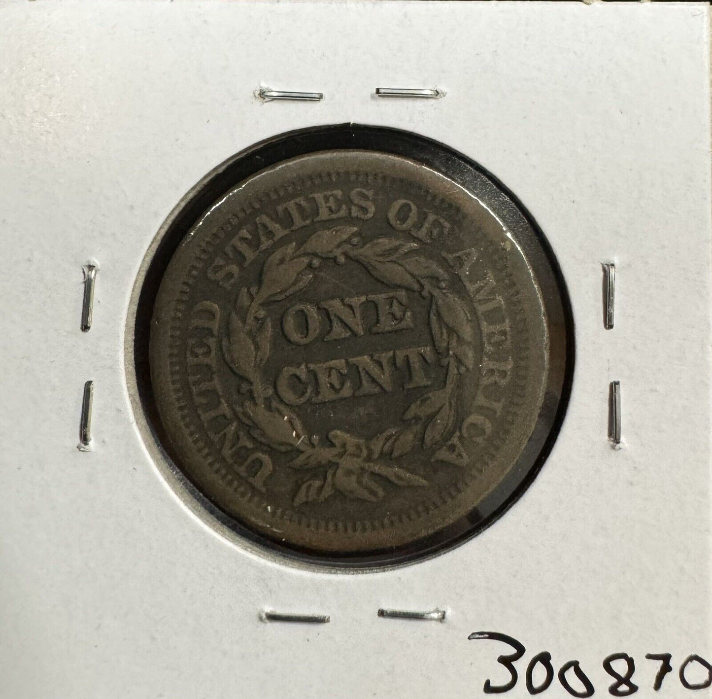 1853 Large Cent - Very Good ( 300870 )