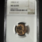 1955 S Wheat Cent NGC - MS66 RD