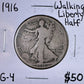 1916 Walking Liberty Half Dollar - Good ( 301036 )