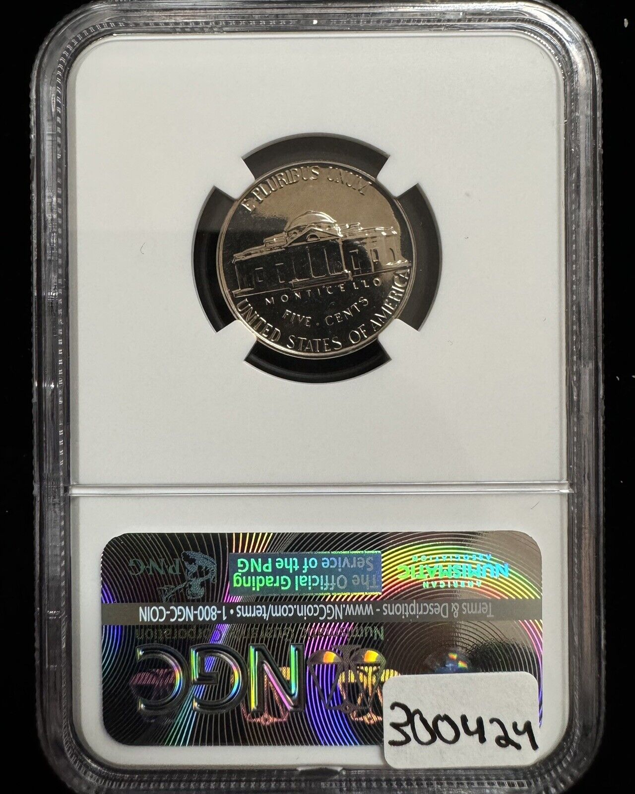 1959 Jefferson Nickel NGC - PF67