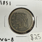 1851 Large Cent - Very Good ( 300864 )