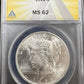 1922 Peace Dollar ANACS - MS62 ( 300795 )