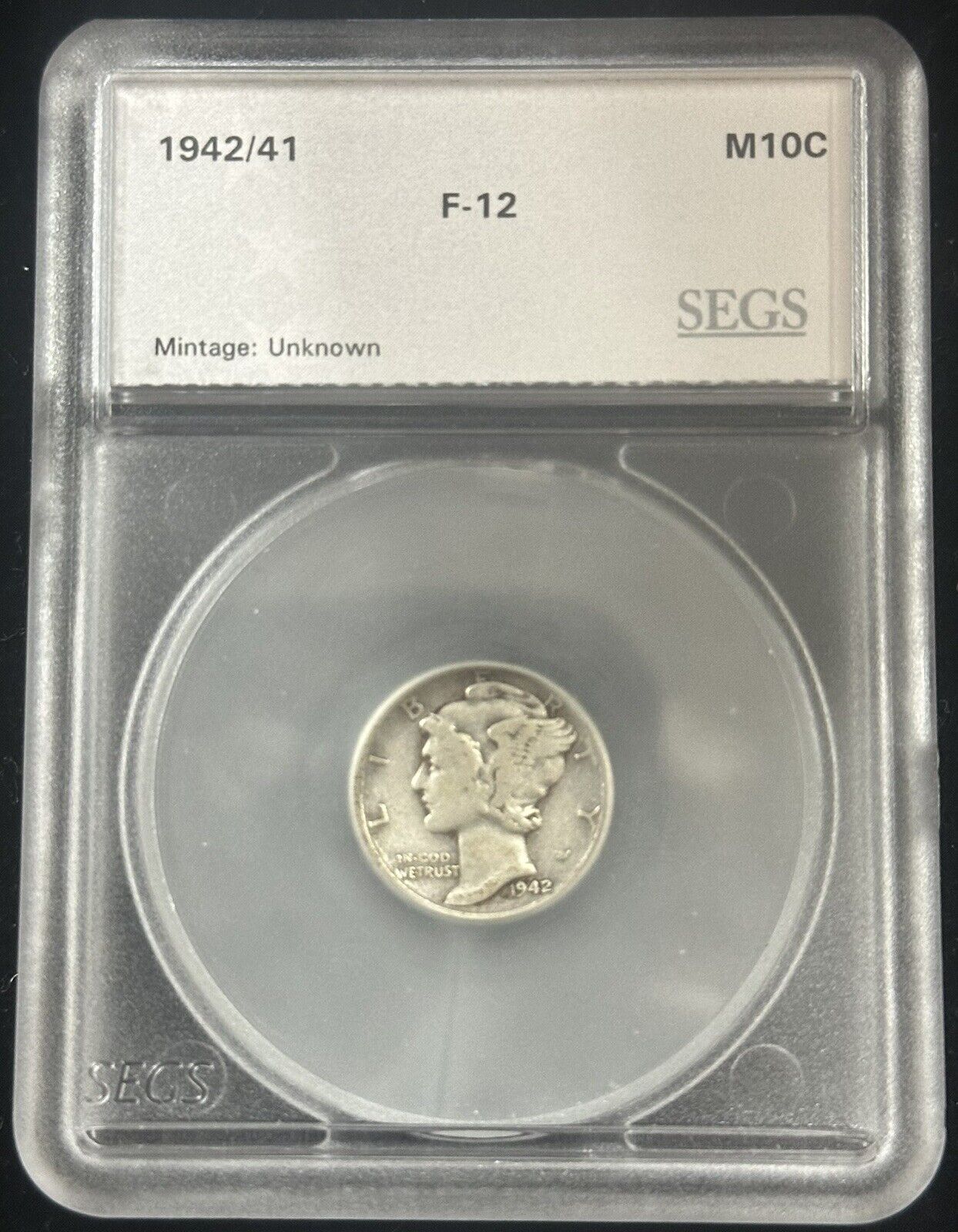 1942/41 Mercury Dime Fine (300986)