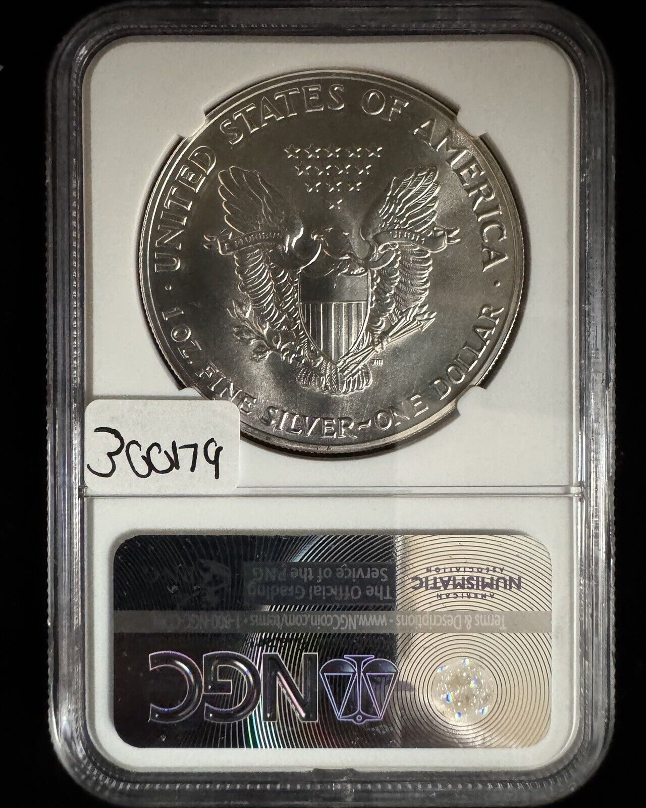 1987 Silver Eagle NGC - MS69