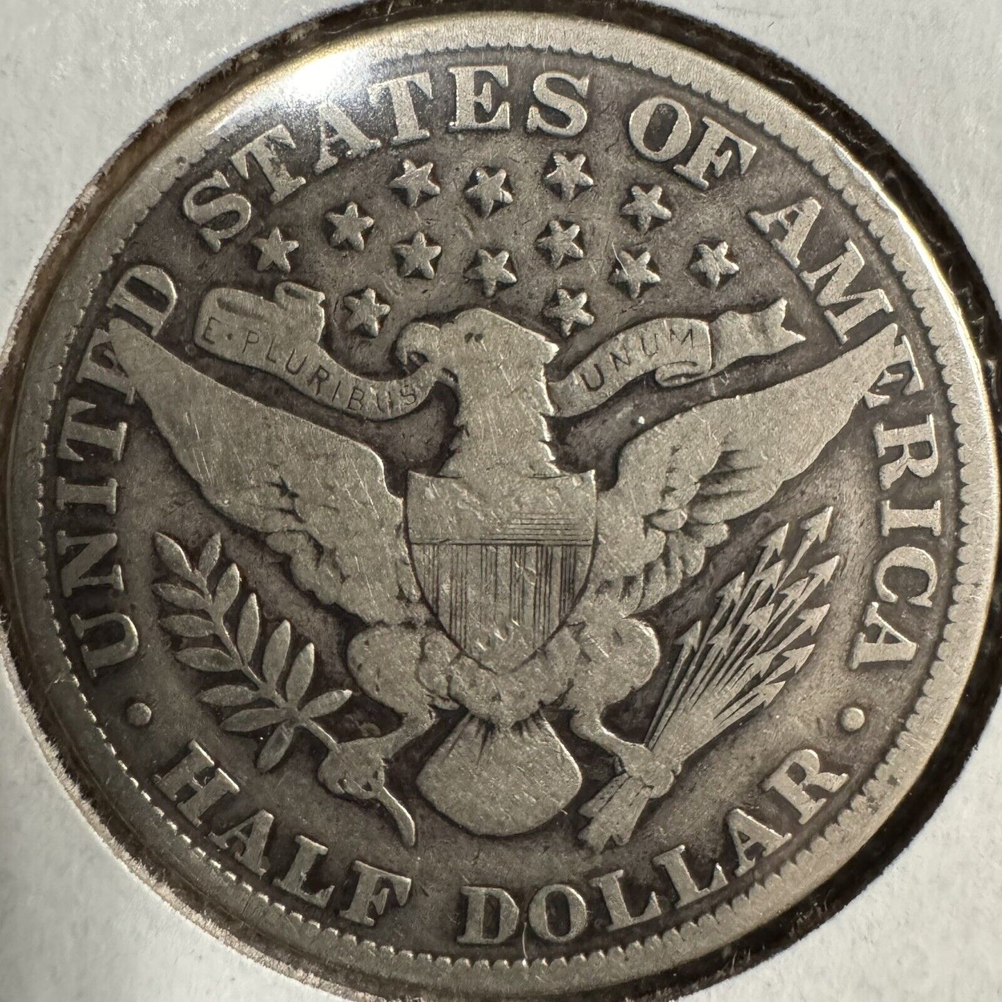 1912 Barber Half Dollar - Very Good