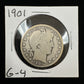 1901 Barber Half Dollar - Good