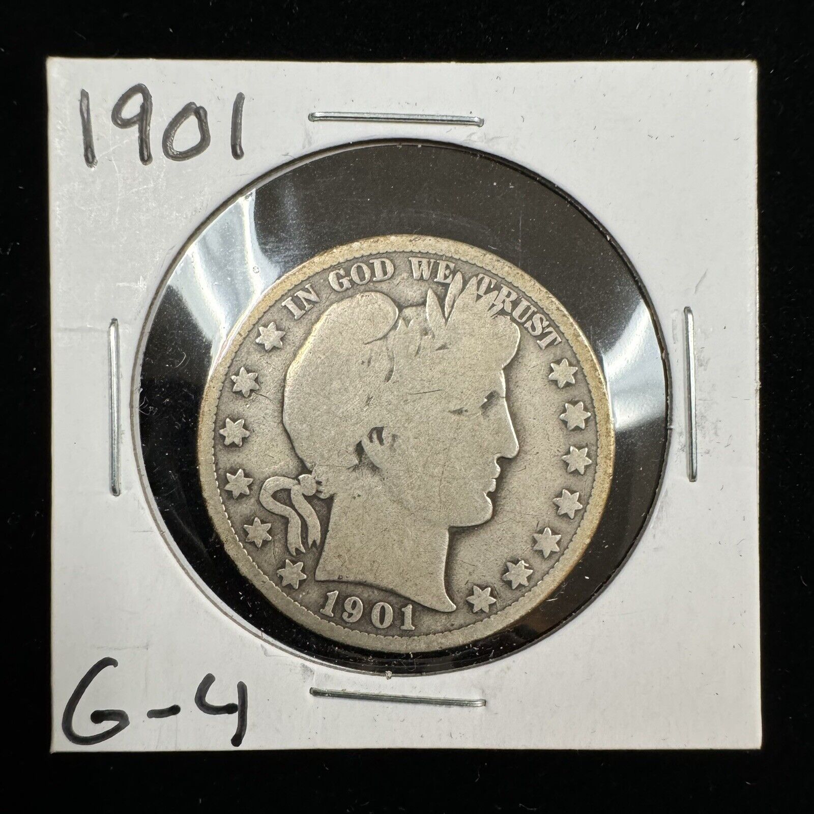 1901 Barber Half Dollar - Good