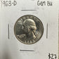 1963 D Washington Quarter - Mint State 