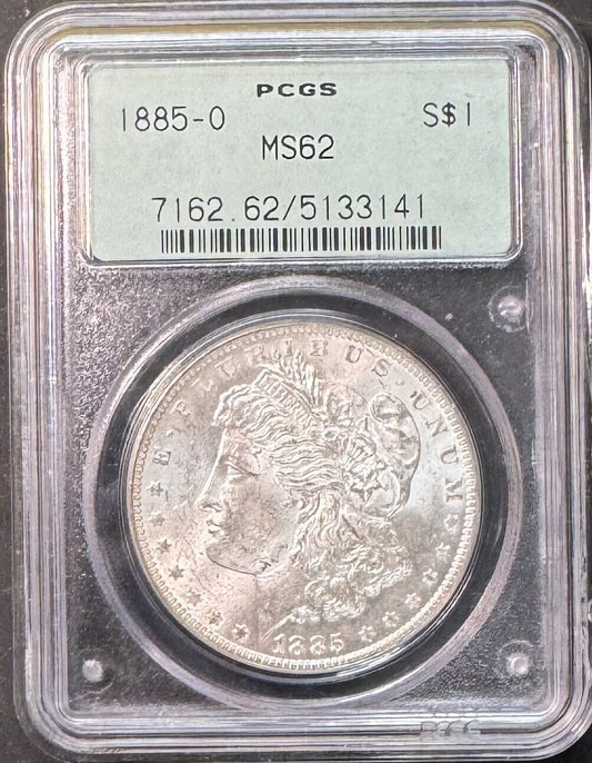 1885 O Morgan Dollar - PCGS MS62 ( 301110 )