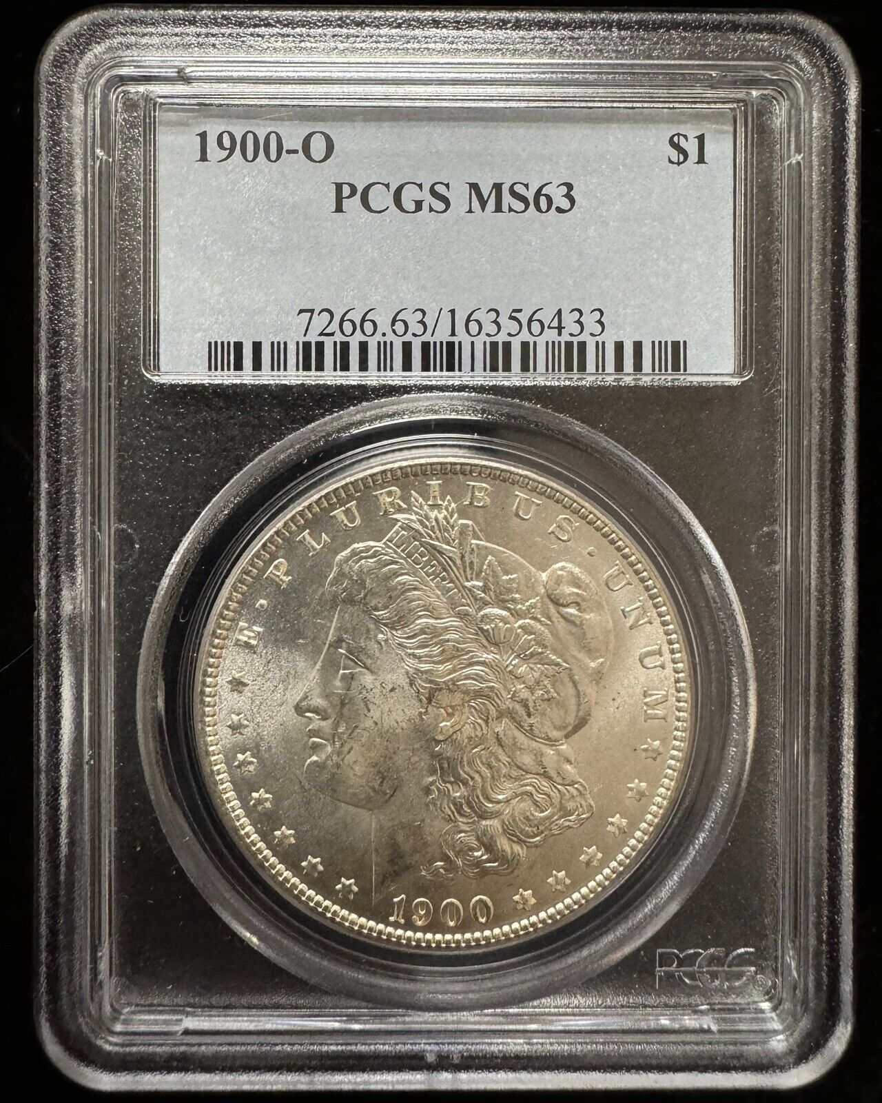 1900 O Morgan Dollar PCGS - MS63