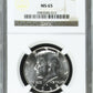 1968 D Kennedy Half Dollar - NGC MS65 ( 301178 )