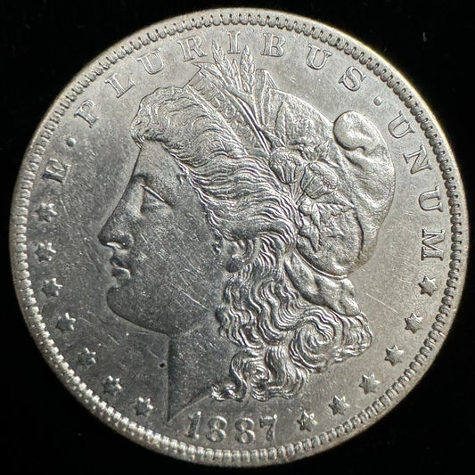 1887 Morgan Dollar - Almost Circulated ( 300743 )