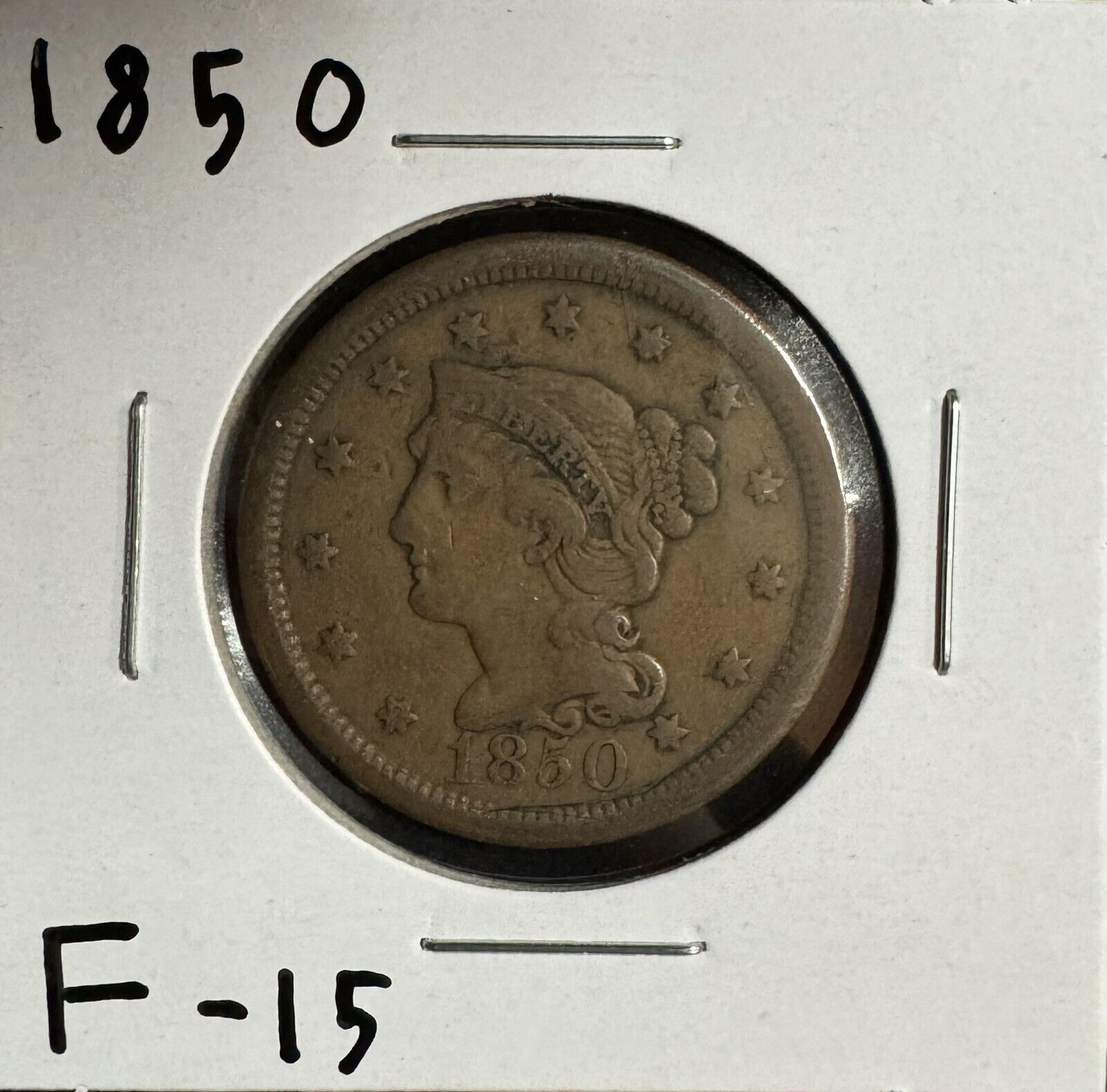 1850 Large Cent - Fine ( 300860 )