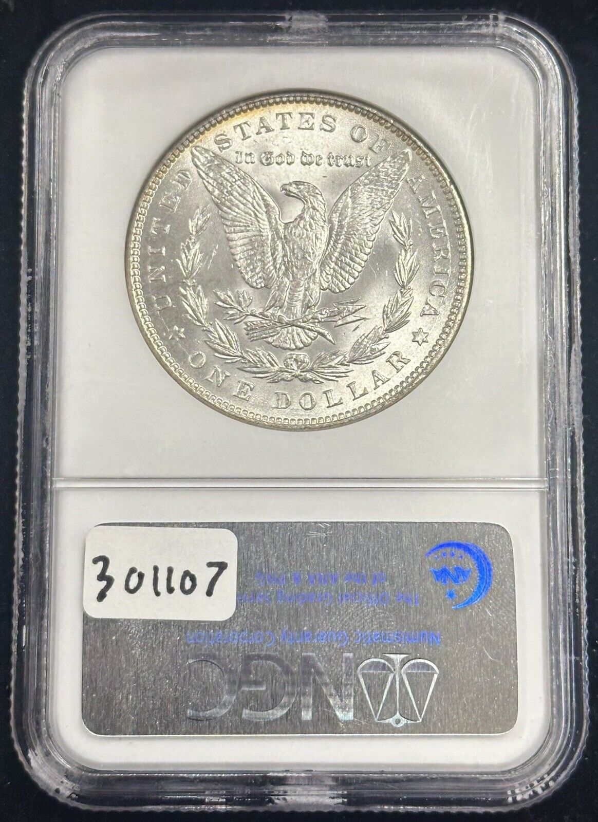 1887 Morgan Silver Dollar NGC MS64 (301107)