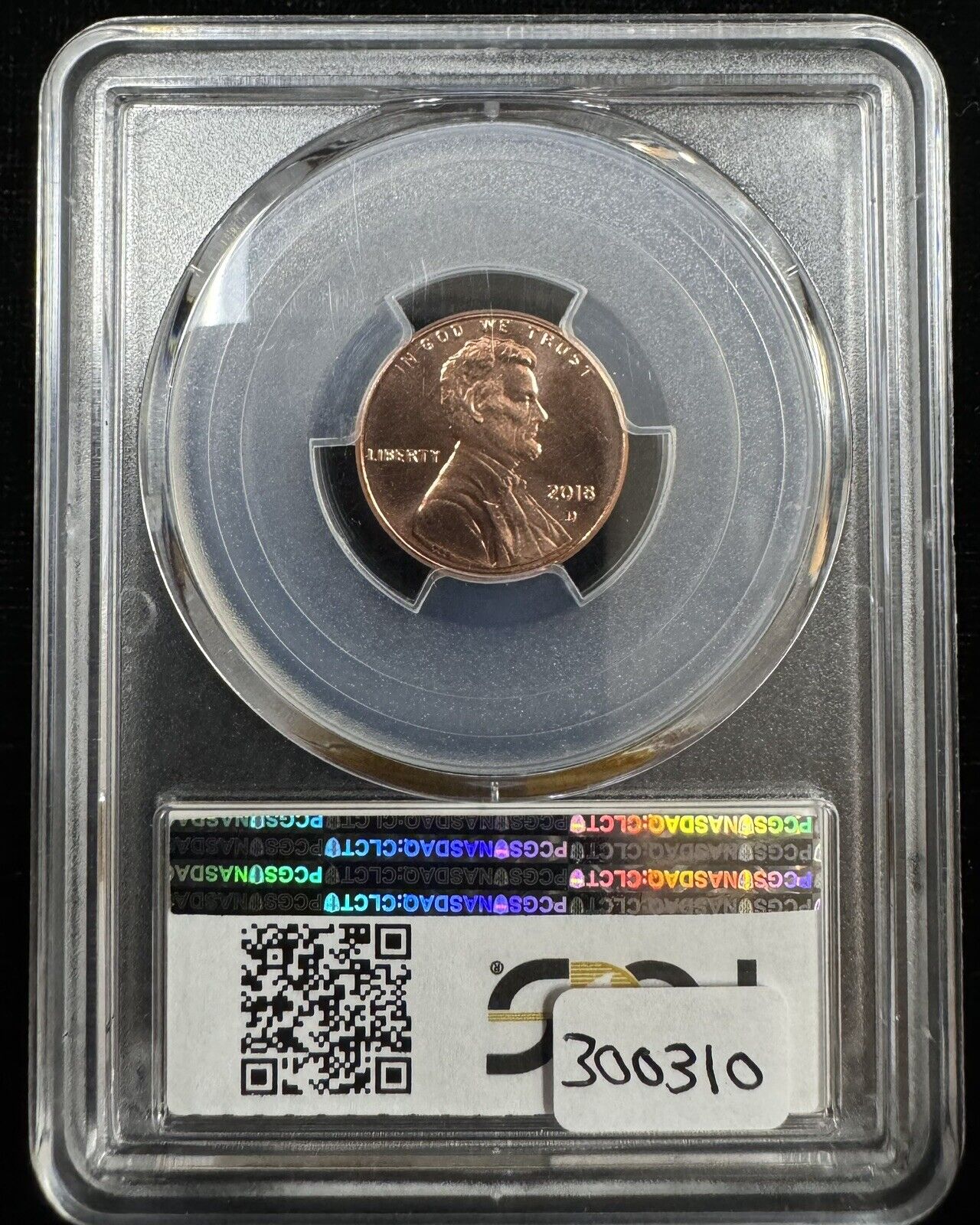 2018 D Lincoln Cent PCGS - MS67 RD