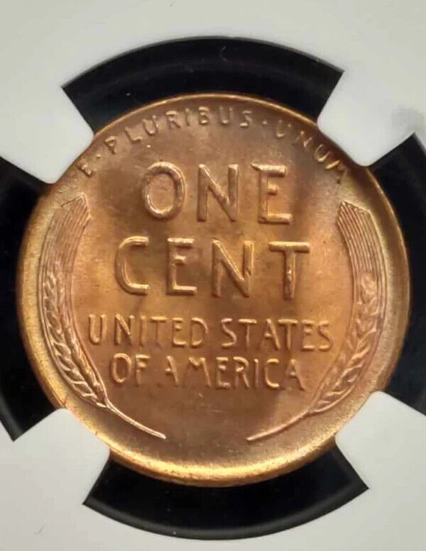 1951-D Lincoln Wheat Cent NGC MS66RD