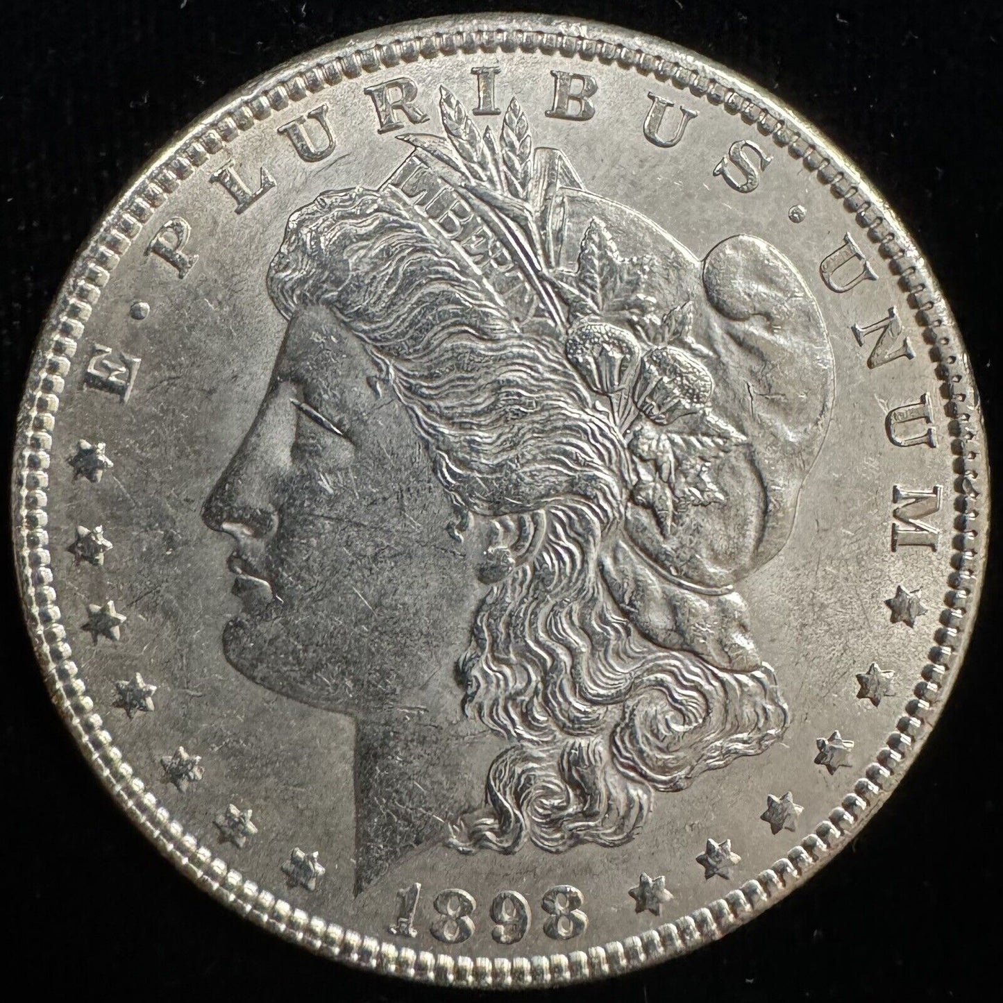 1898 Morgan Dollar - Mint State ( 300733 )