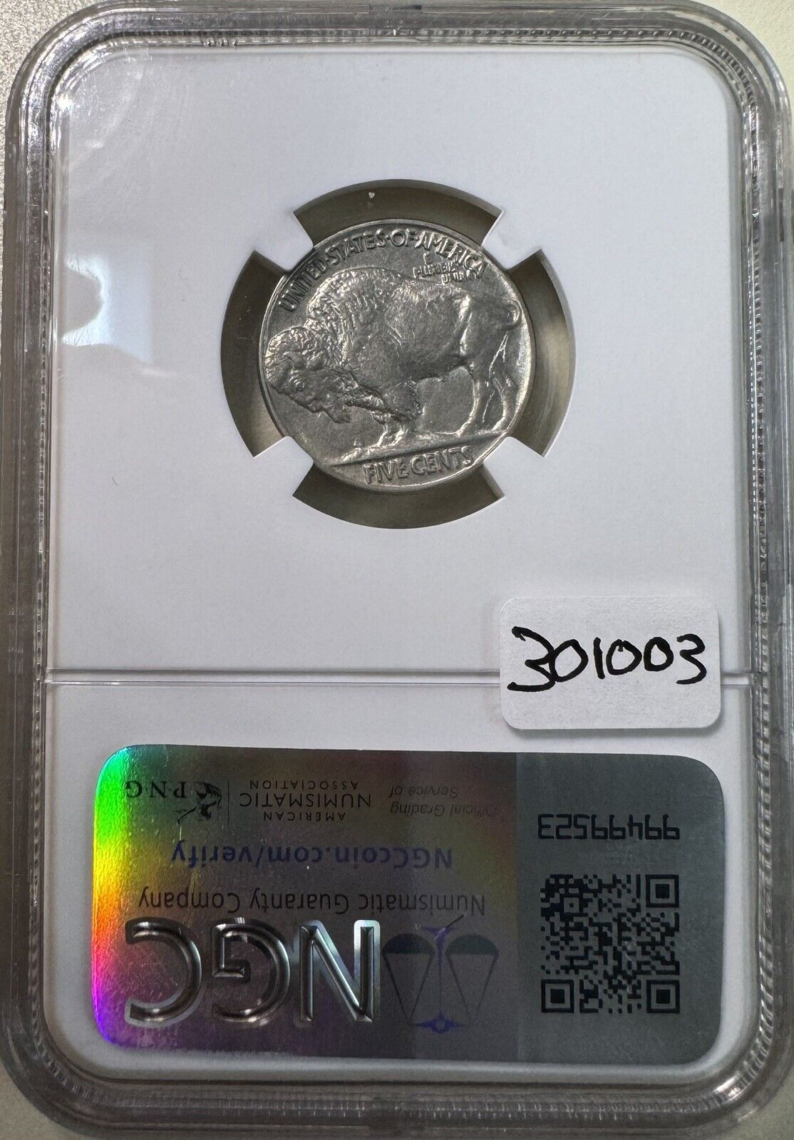 1936 P Buffalo Nickel NGC - MS64 ( 301003 ) 