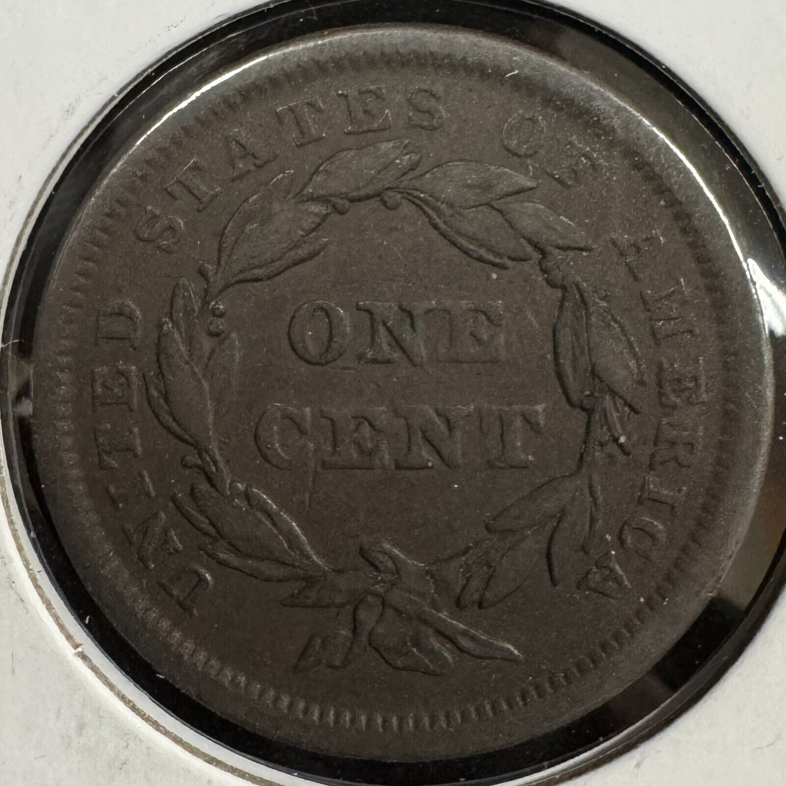 1842 Large Cent Large Date - Very Good