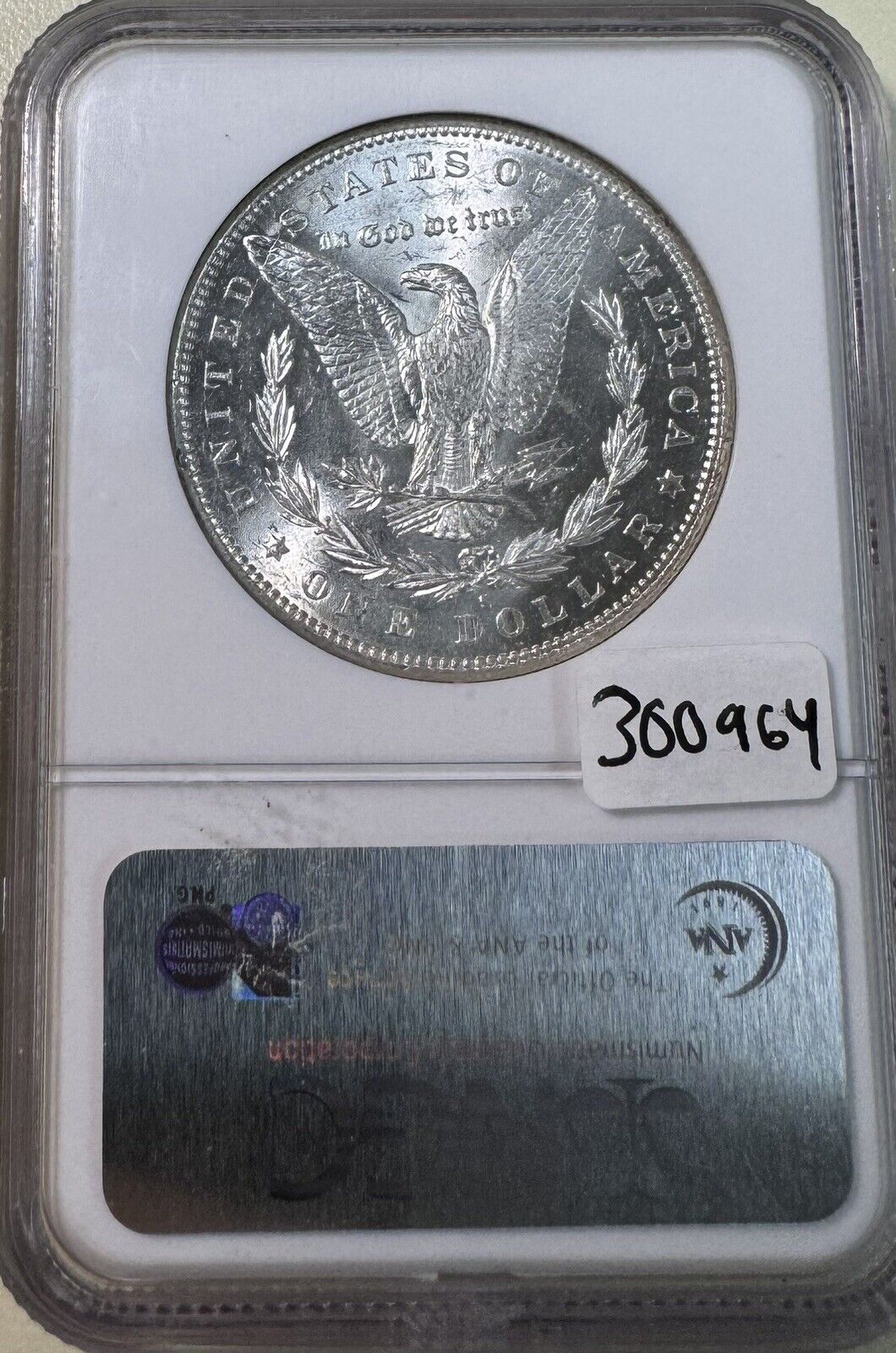 1890 S Morgan Dollar NGC - MS 61 ( 300964 )