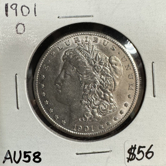 1901 O Morgan Dollar - Almost Uncirculated ( 300756 )