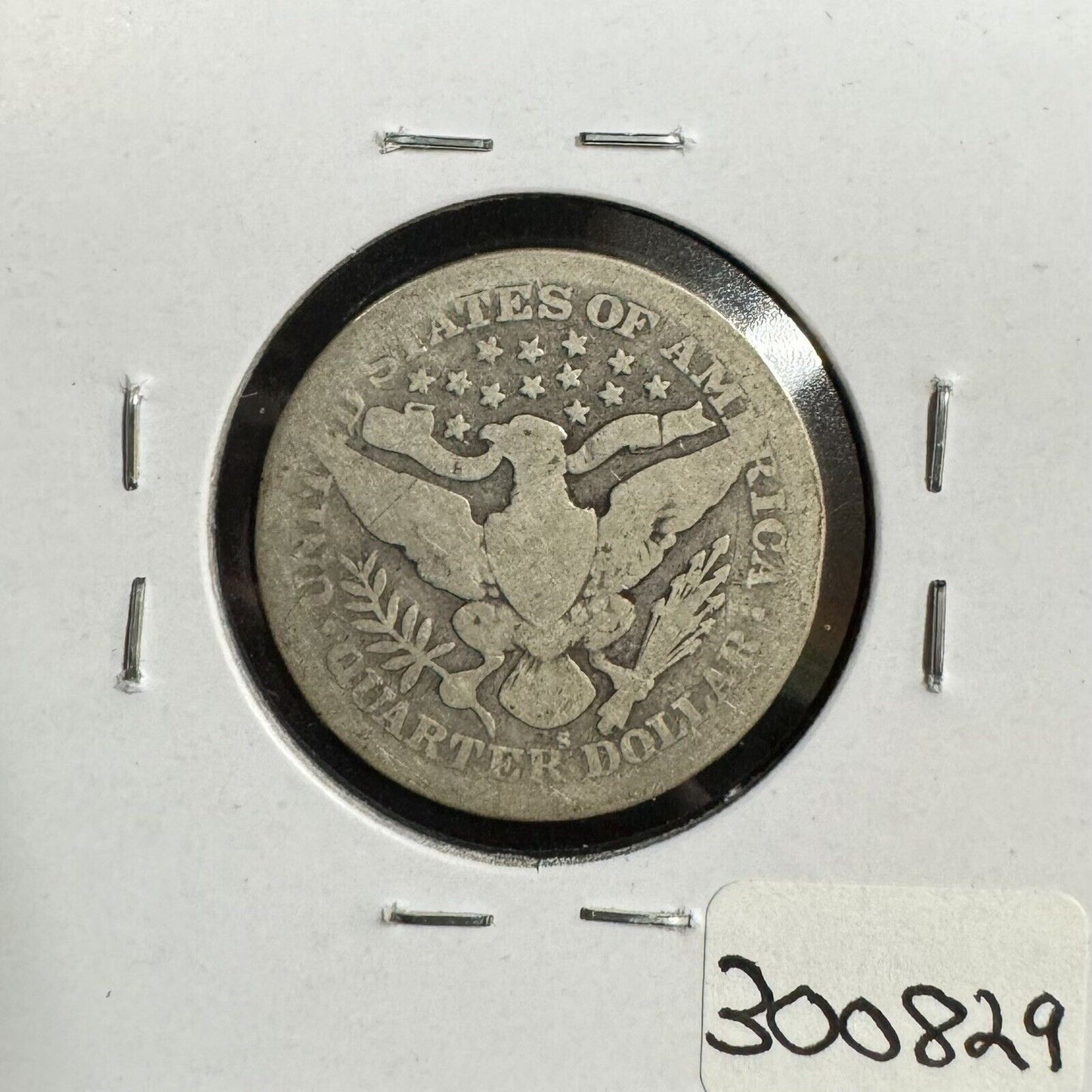 1909 S Barber Quarter - Good ( 300829 )