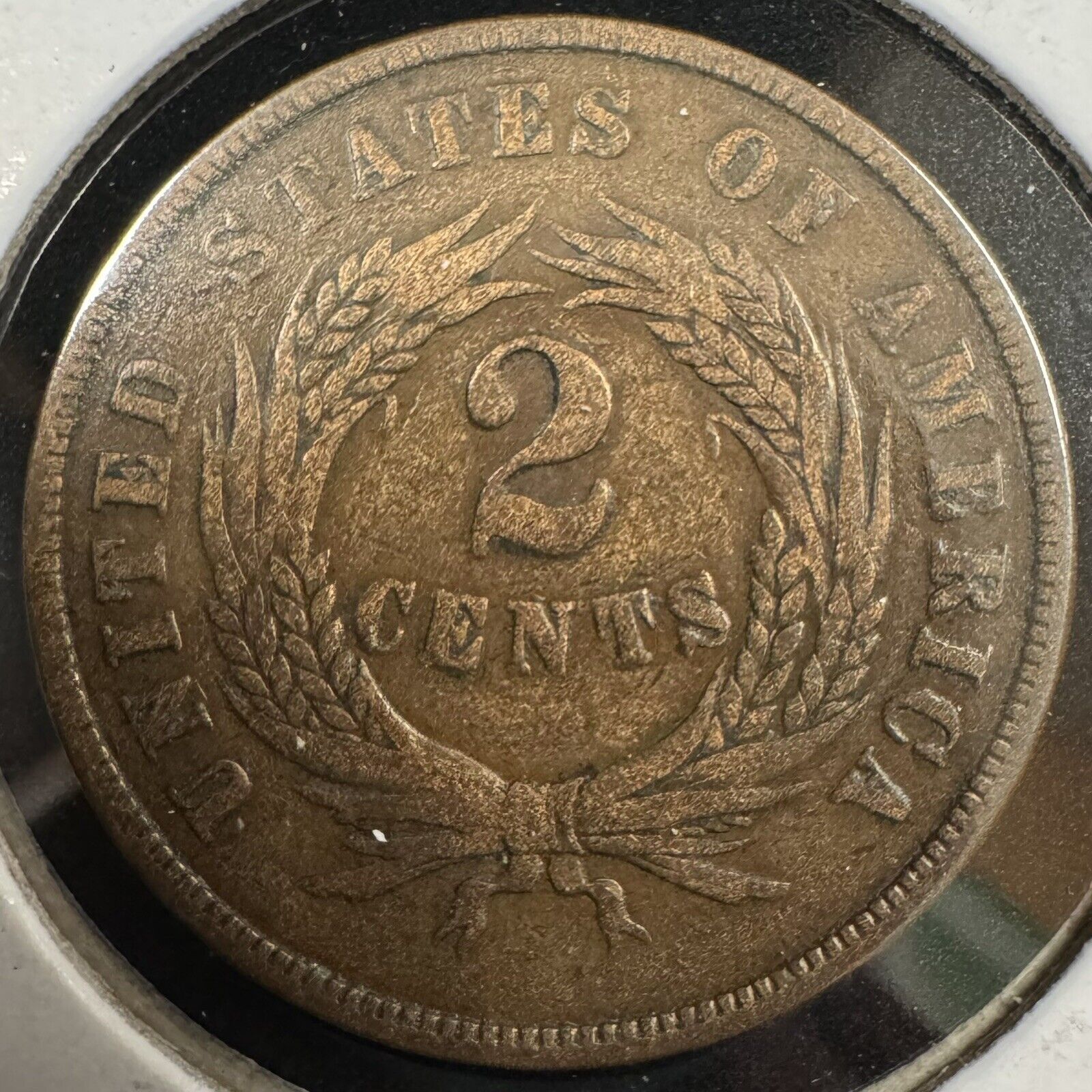 1865 2 Cent Piece - Very Fine