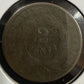 1864 2 Cent Large Motto - About Good