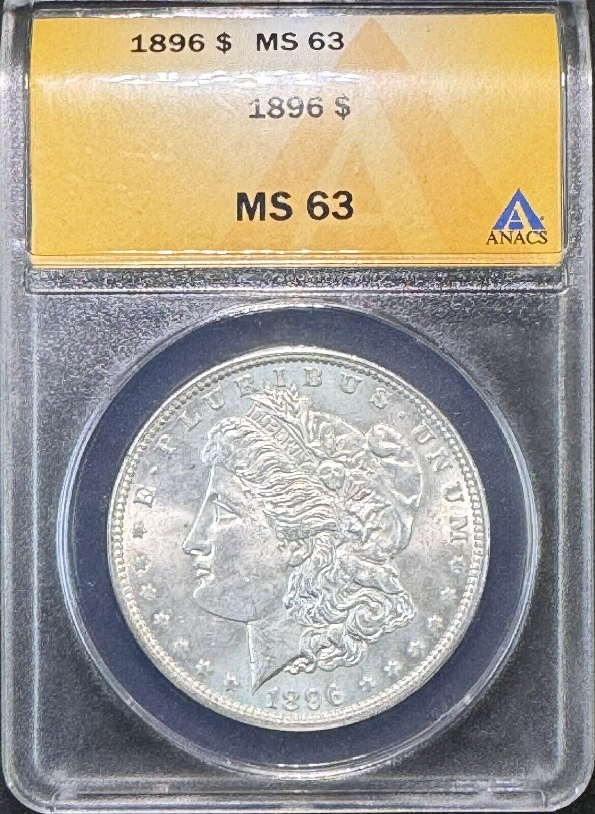 1896 Morgan Dollar - ANACS MS63 - ( 301100 )