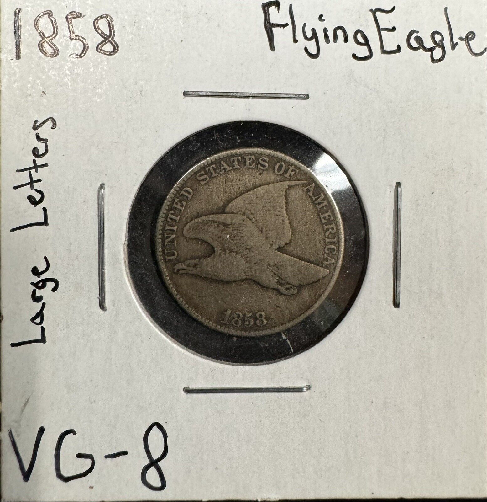 1858 Flying Eagle Cent - Very Good ( 300857 )