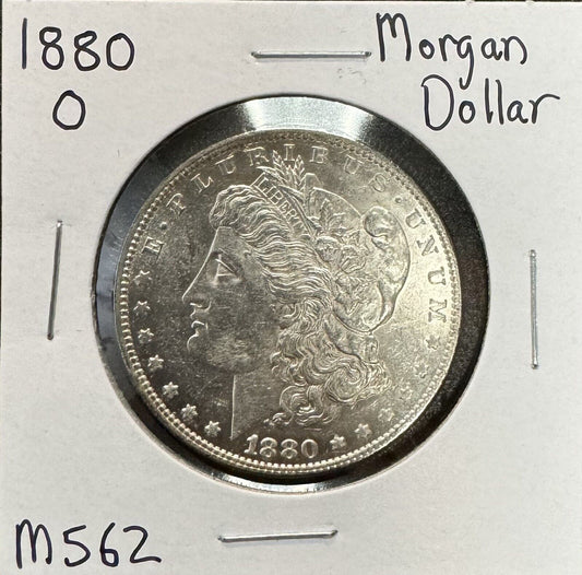 1880 O Morgan Dollar - Mint State ( 301148 )