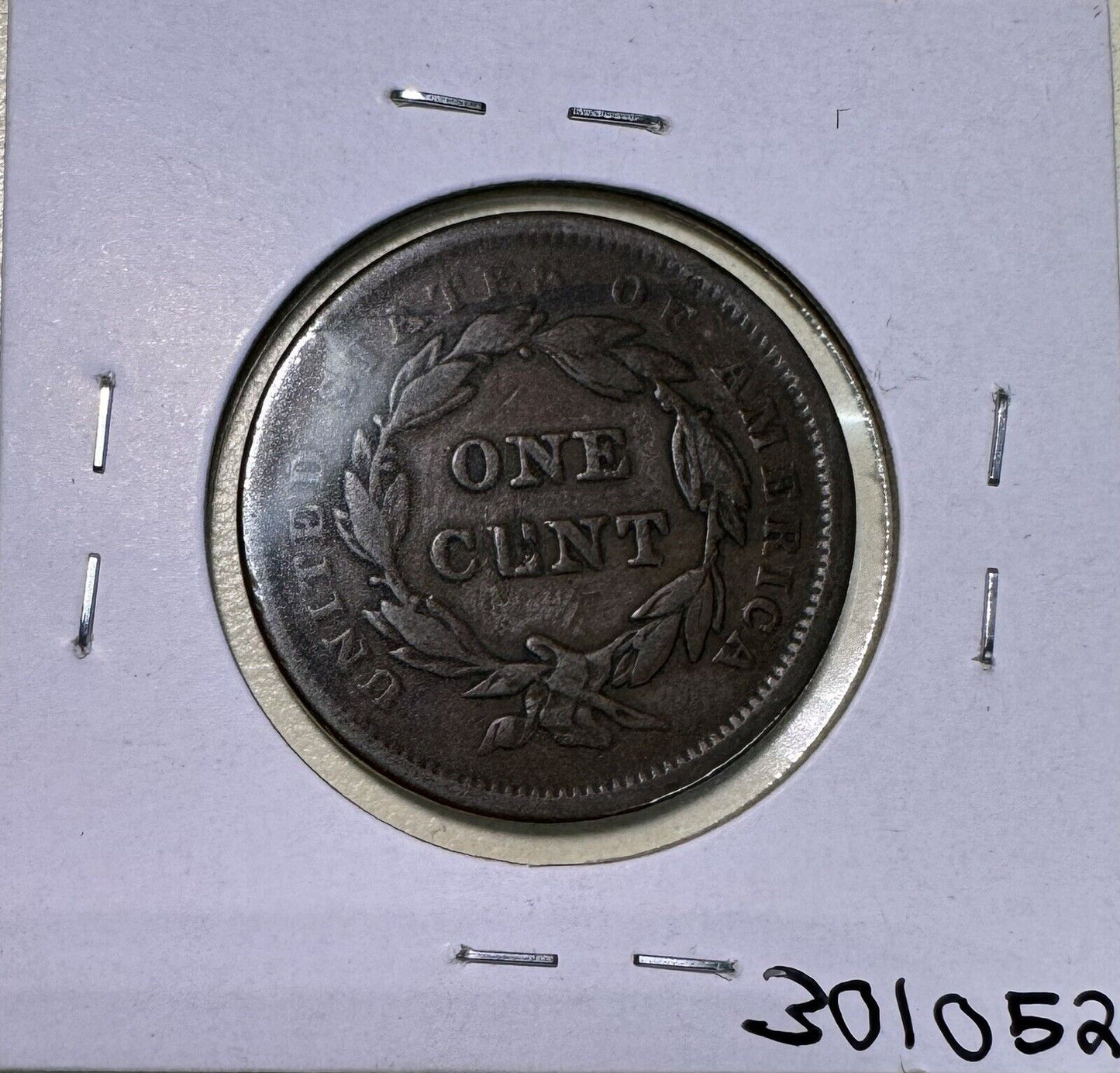 1843 Large Cent - Fine ( 301052 )