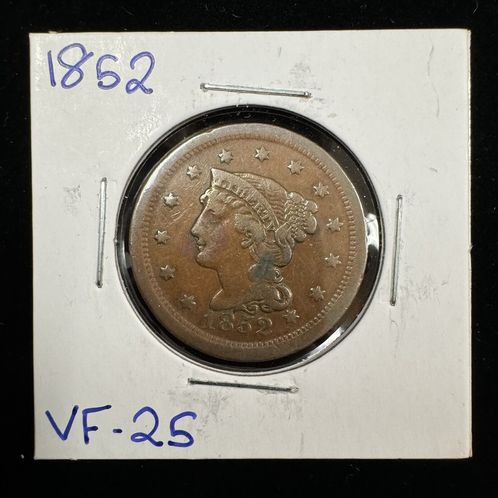 1852 Large Cent