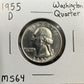 1955 D Washington Quarter - Mint State