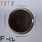 1853 Large Cent - Fine ( 300885 )