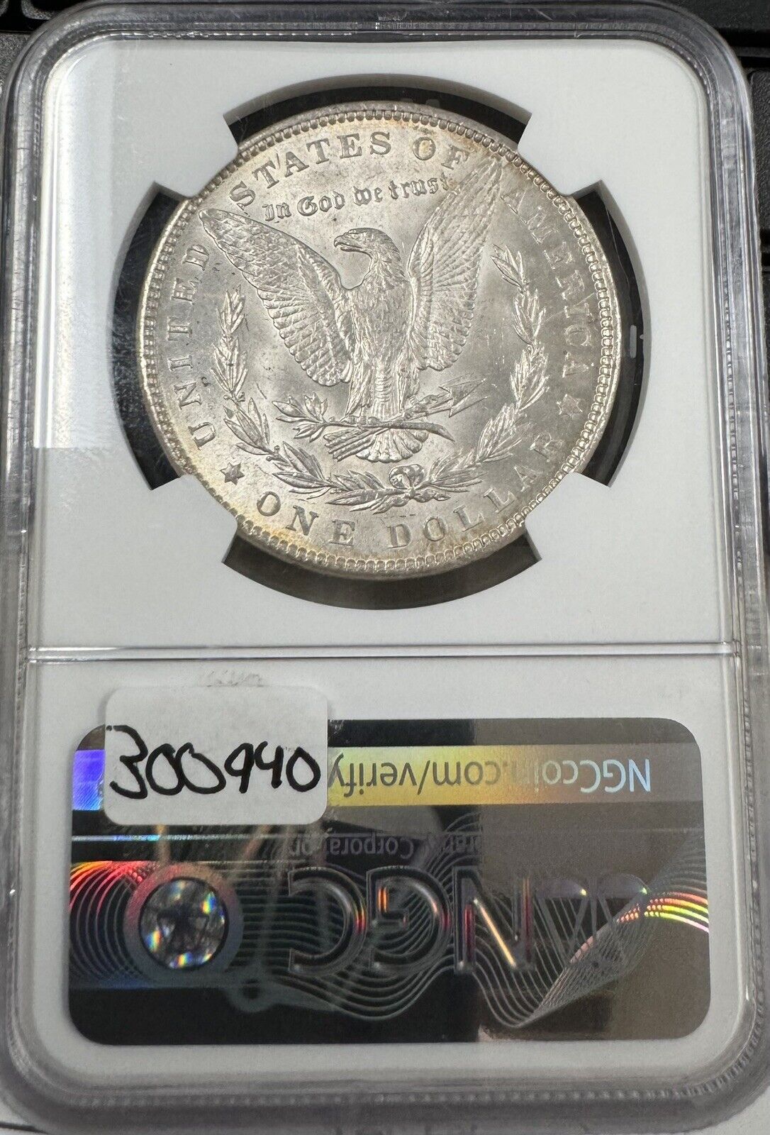 1890 Morgan Dollar NGC - MS63 ( 300940 )