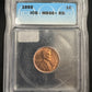 1955 Wheat Cent ICG - MS66+ RD