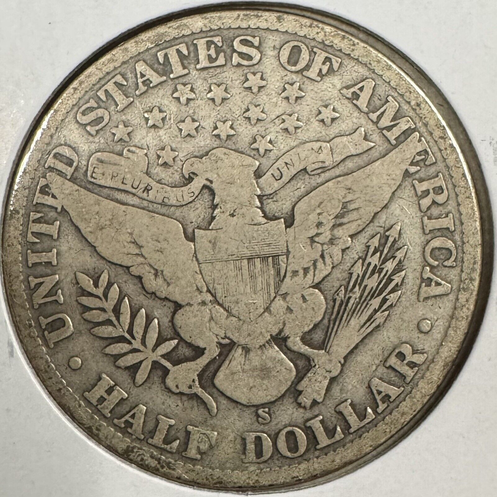 1909 S Barber Half Dollar - Very Good 