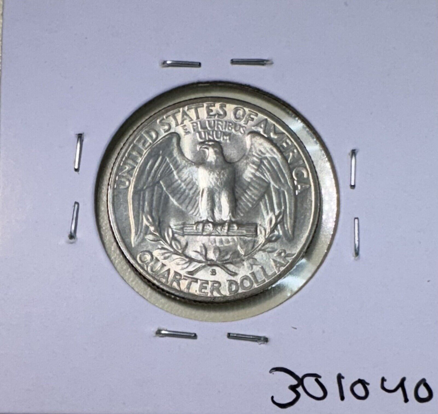 1948 S Washington Quarter - Mint State ( 301040 )