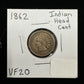 1862 Indian Head Cent - Very Fine