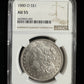 1880 O Morgan Dollar NGC - AU55