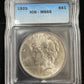 1923 Peace Dollar ICG - MS65