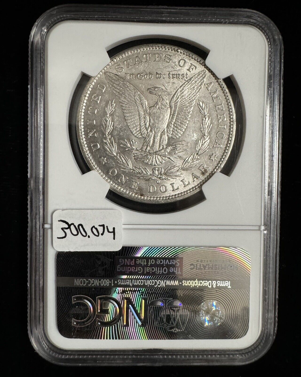 1880 O Morgan Dollar NGC - AU55