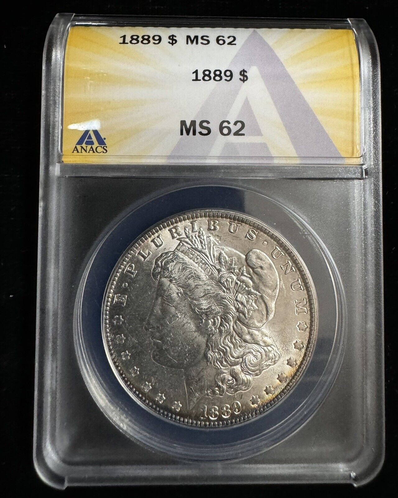 1889 Morgan Dollar ANACS - MS62