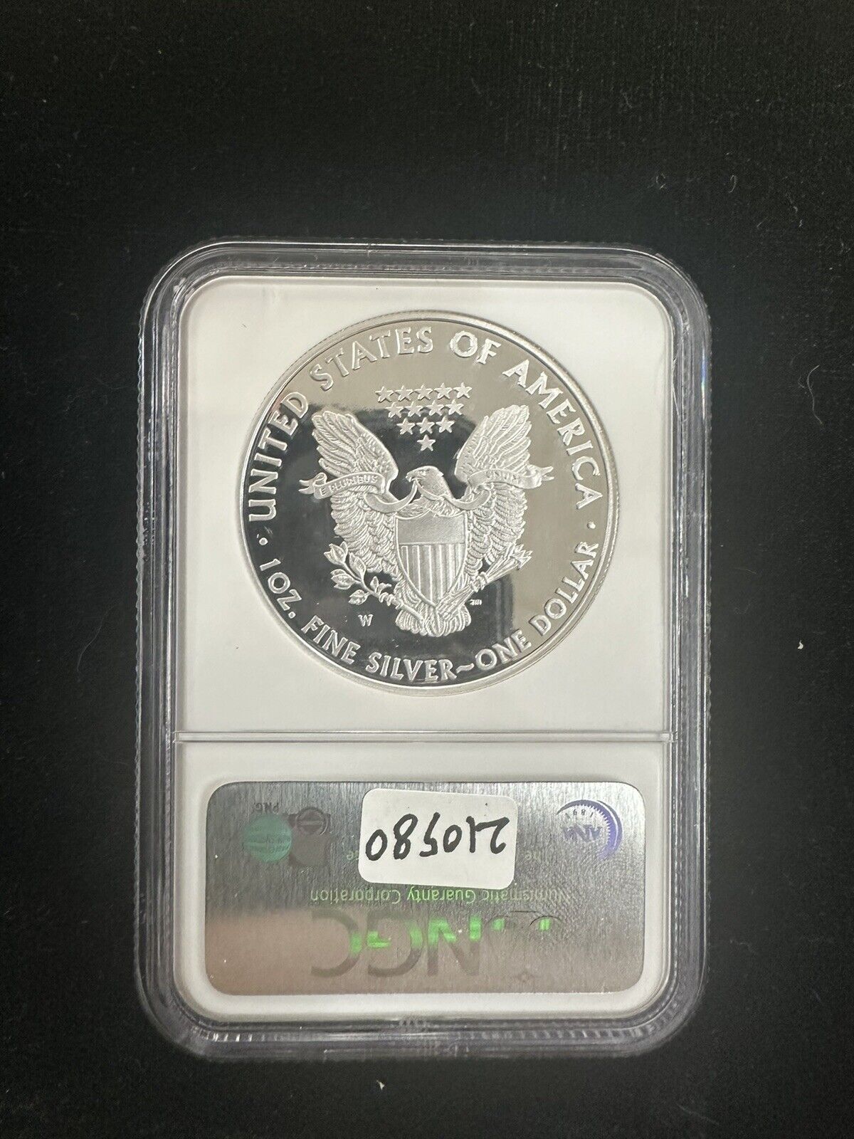 2008 W Silver Eagle NGC PF70 Ultra Cameo