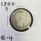 1900 S Barber Quarter - Good ( 300823 )