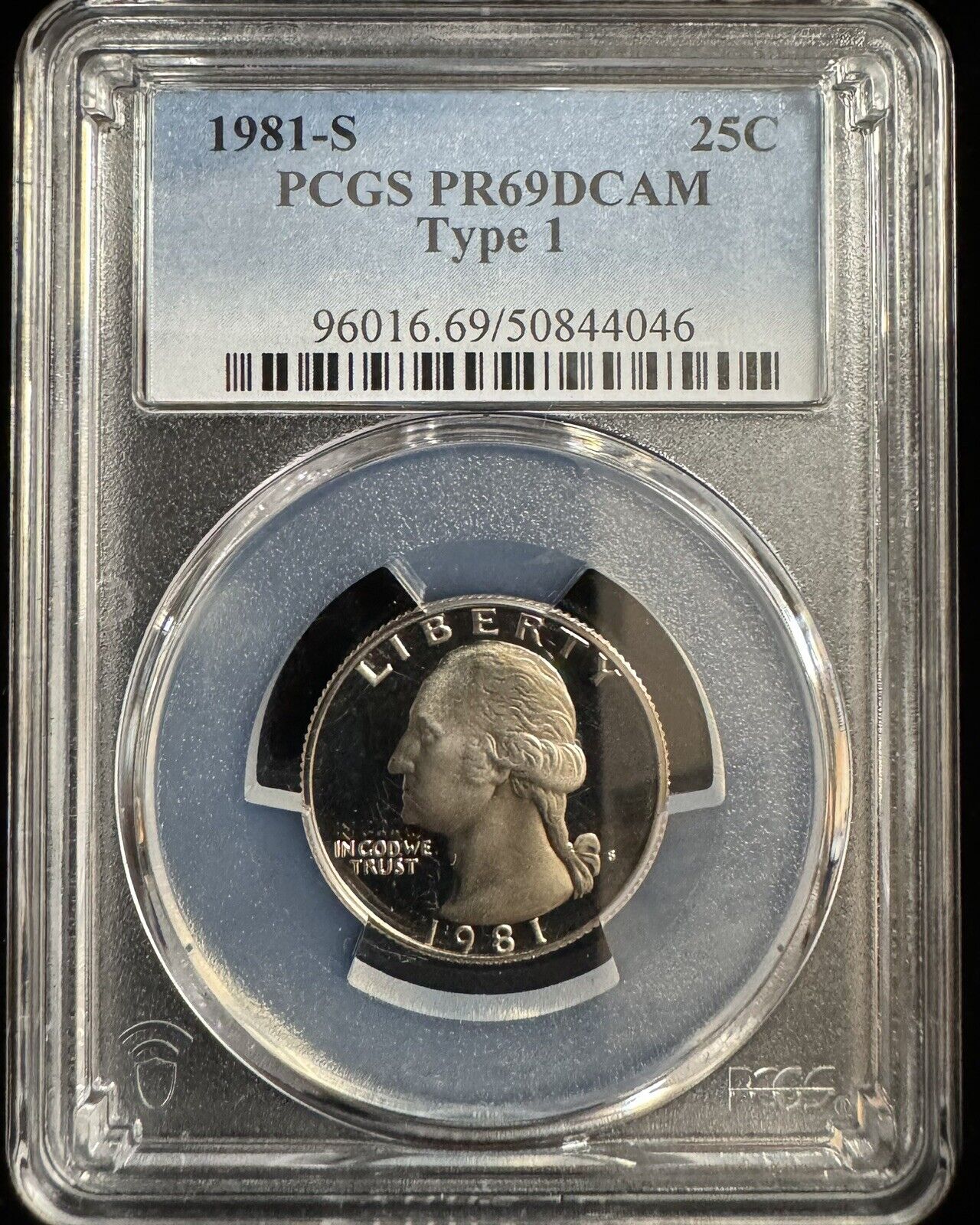 1981 S Washington Quarter PCGS - PR69 DCAM Type 1