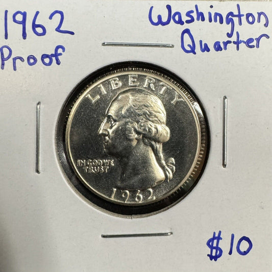 1962 Washington Quarter - Proof