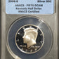 2006-S Kennedy Silver Half Dollar ANACS PR70DCAM Stunning Perfect Grade Deep Ca